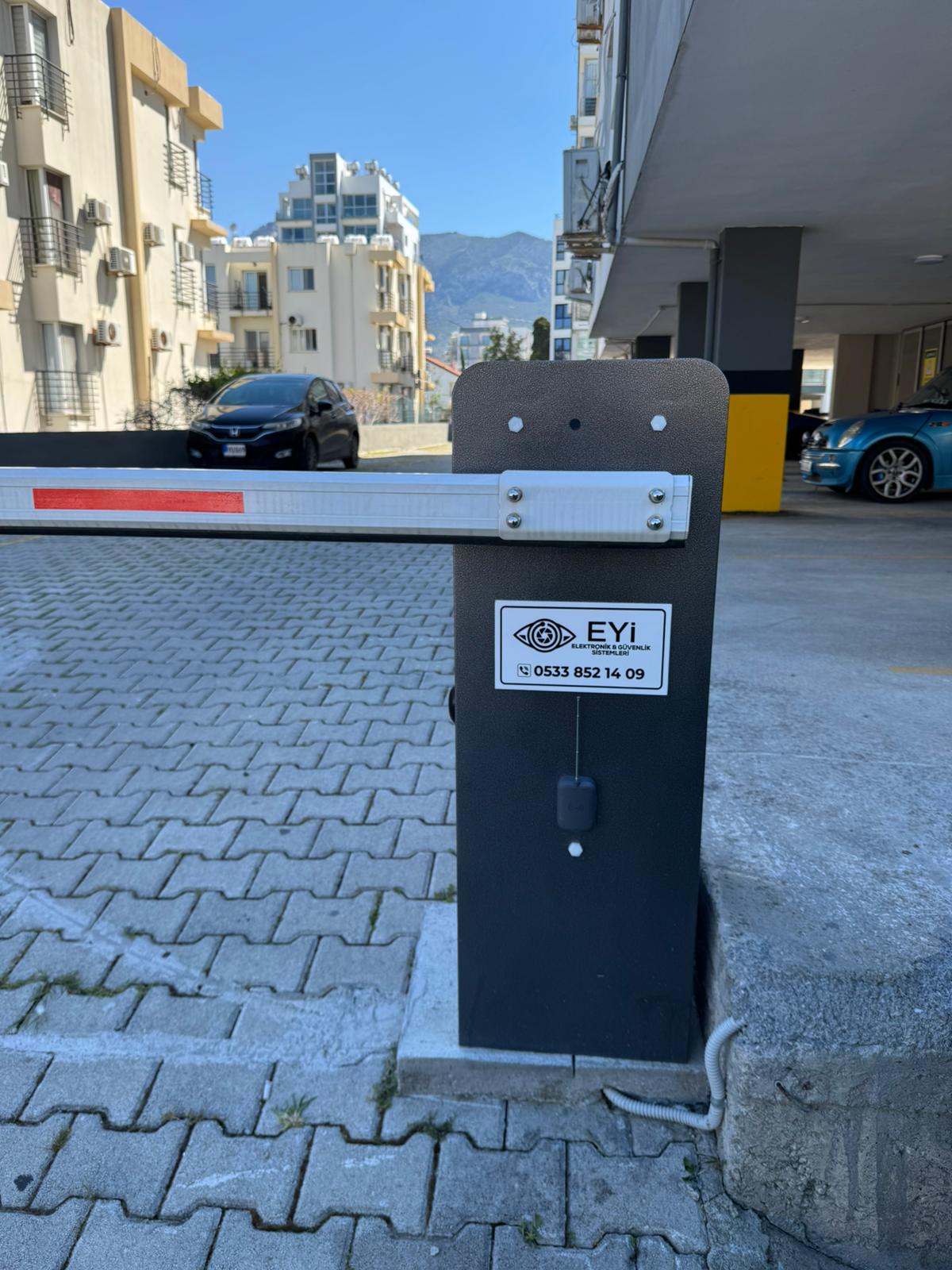 KKTC otopark araç geçiş kontrol sistemi ve kumanda entegrasyonu