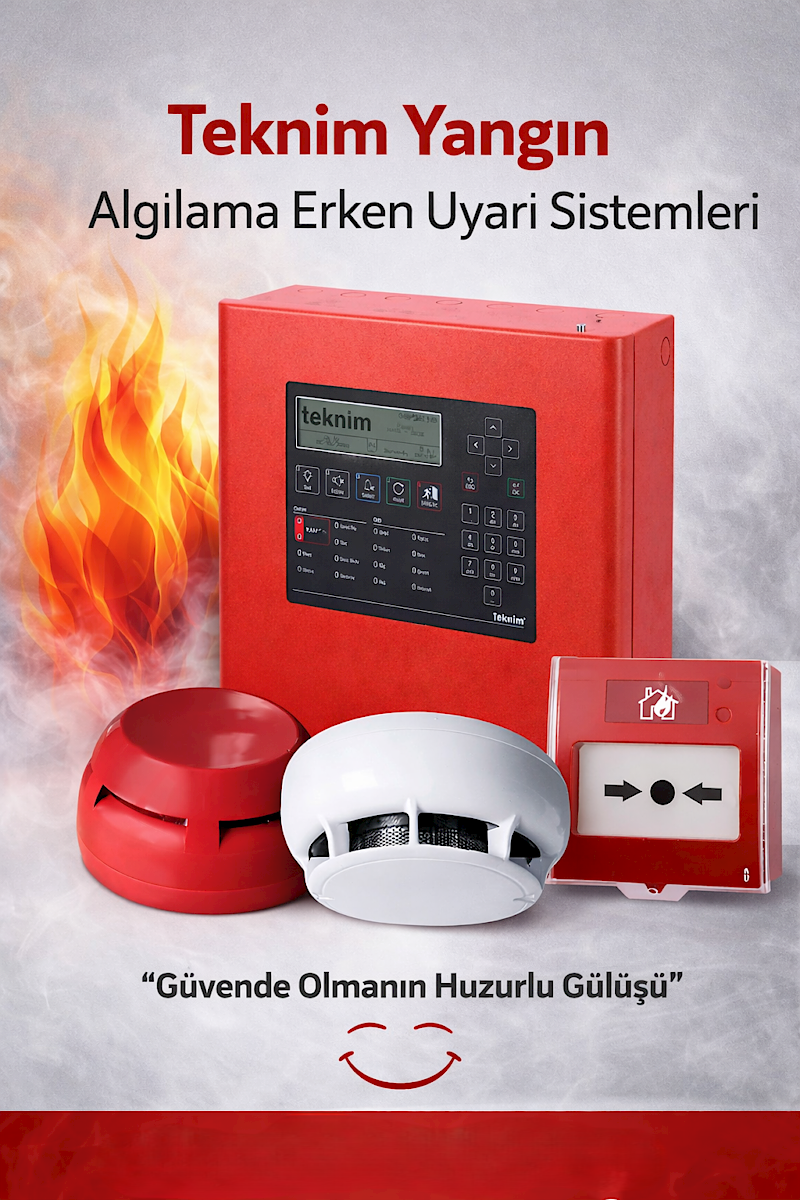 Teknim Kıbrıs Yangın Algılama Dedektör Sistemleri - Eyi Elektronik